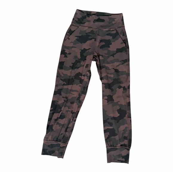 Lululemon Align Jogger Crop *23" Heritage Camo Brown Earth Multi Size 2 - Picture 10 of 11